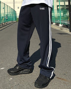 Basic One Point Track JKT & Pants Setup - Navy / White
