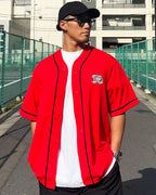 Arabic-Type2 Baseball Shirt - Red
