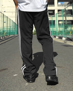 Basic One Point Track Pants - Black / White