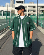 Arabic-Type2 Baseball Shirt - Ivy Green