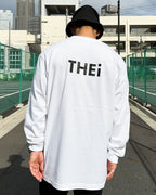 Basic Back Print L/S Tee - White