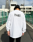 Basic Back Print L/S Tee - White
