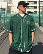 Arabic-Type2 Baseball Shirt - Ivy Green