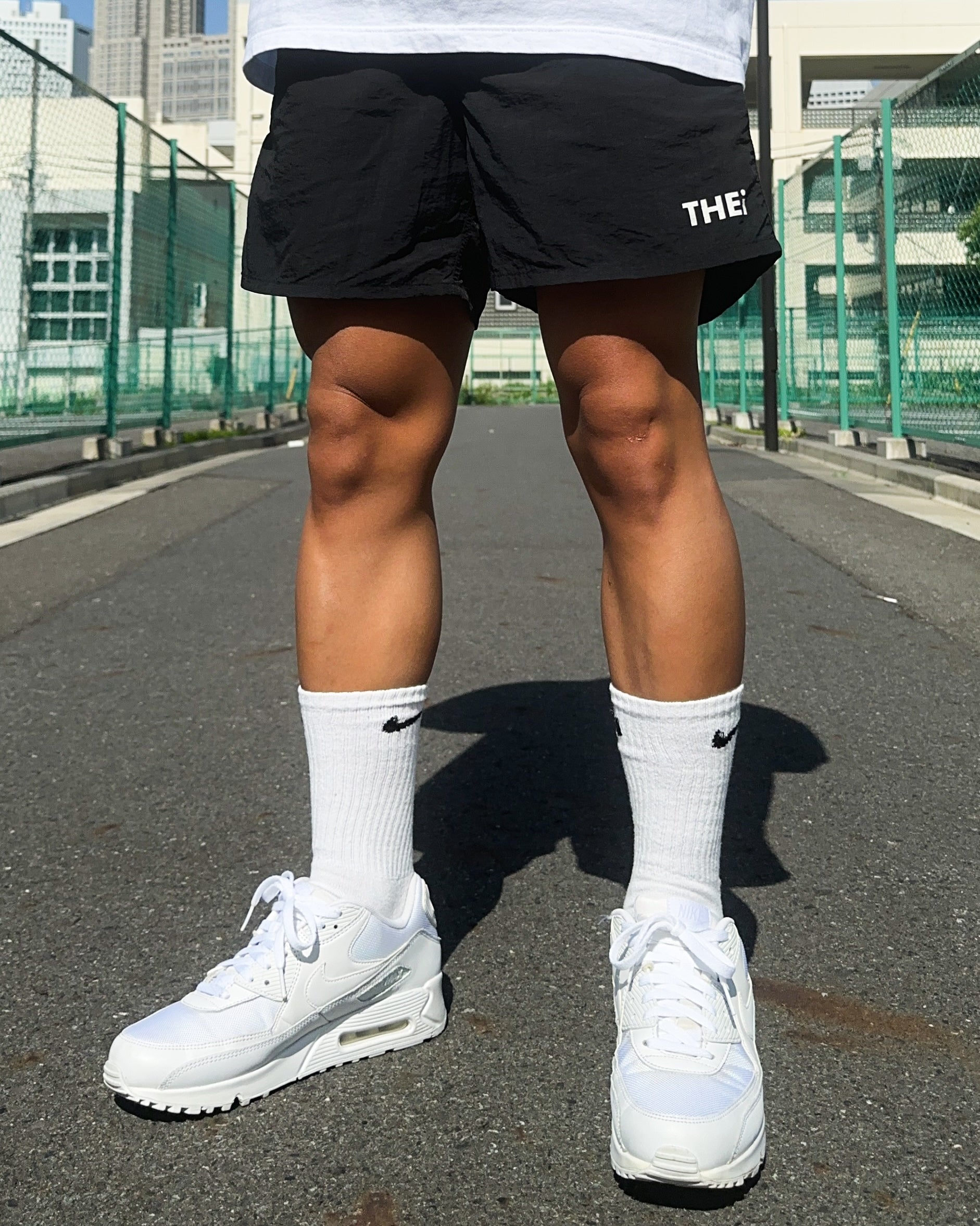 Basic One Point Versatile Shorts - Black
