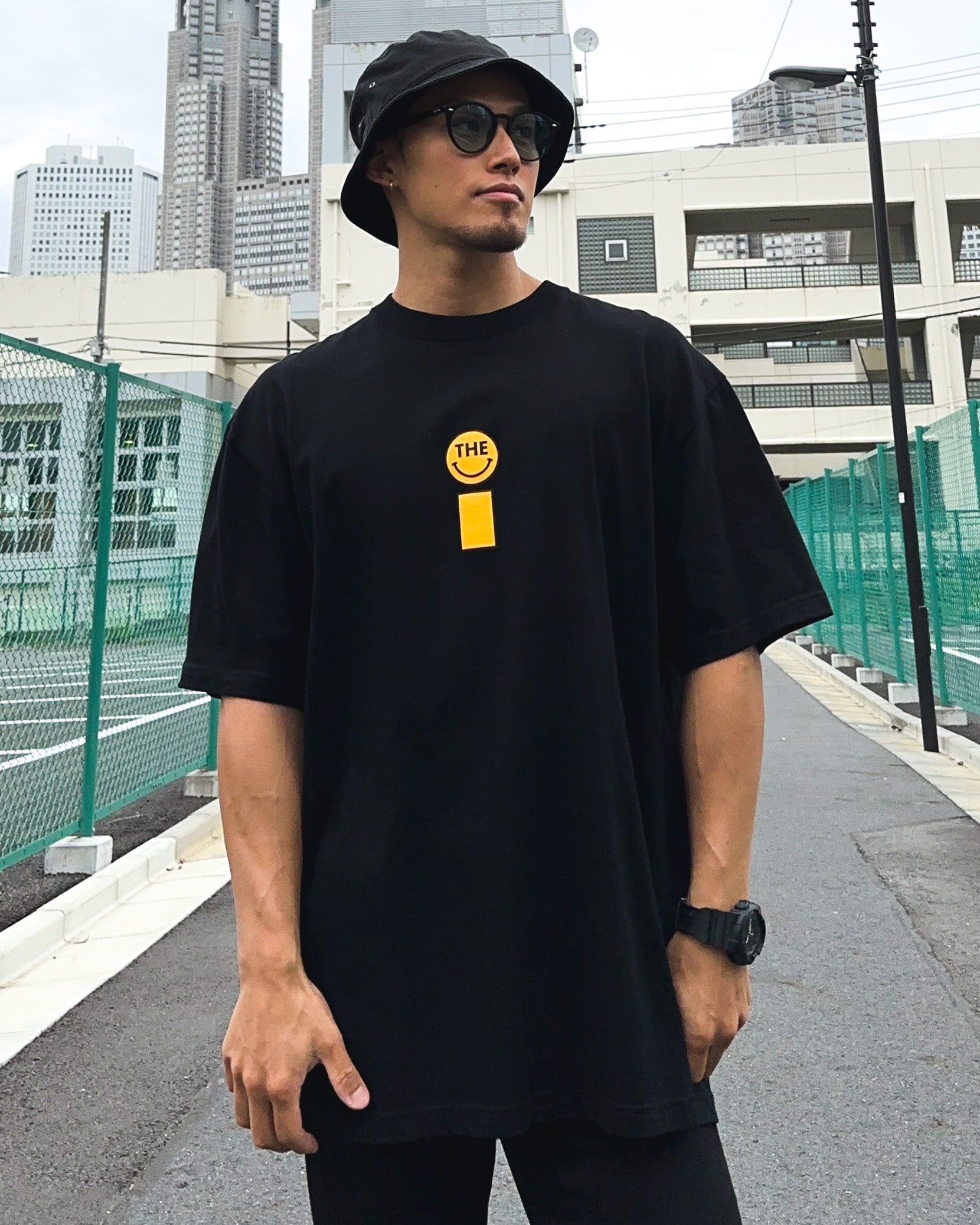 Smiley Tee - Black