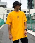 Smiley Tee - Gold Yellow