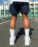 Basic One Point Versatile Shorts - Navy