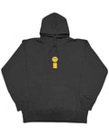 Smiley HW Sweat Hoodie - Black