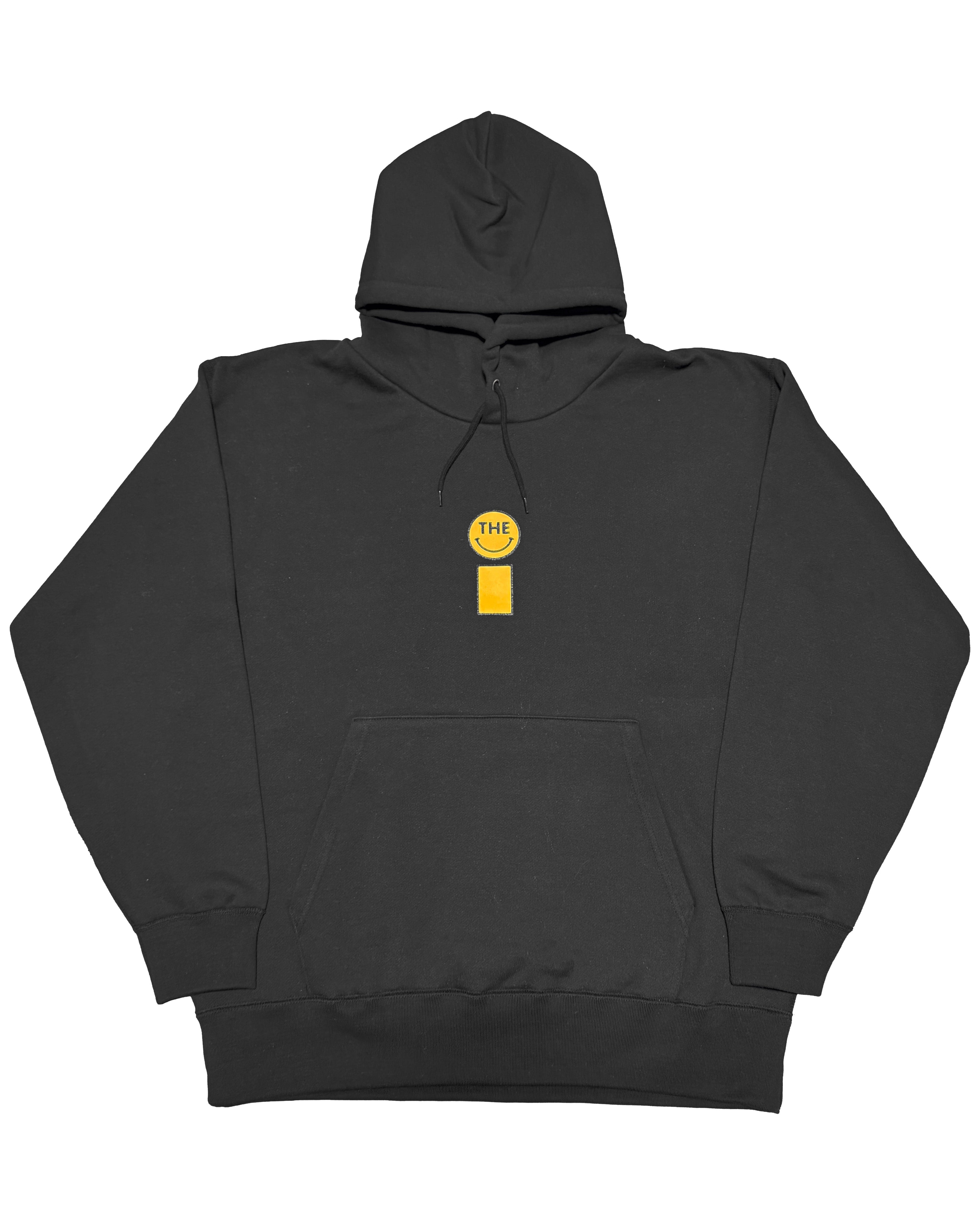 Smiley HW Sweat Hoodie & Pants Setup - Black
