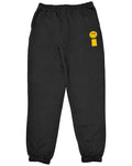 Smiley HW Sweat Pants - Black