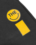 Smiley HW Sweat Pants - Black