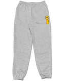Smiley HW Sweat Pants - Gray