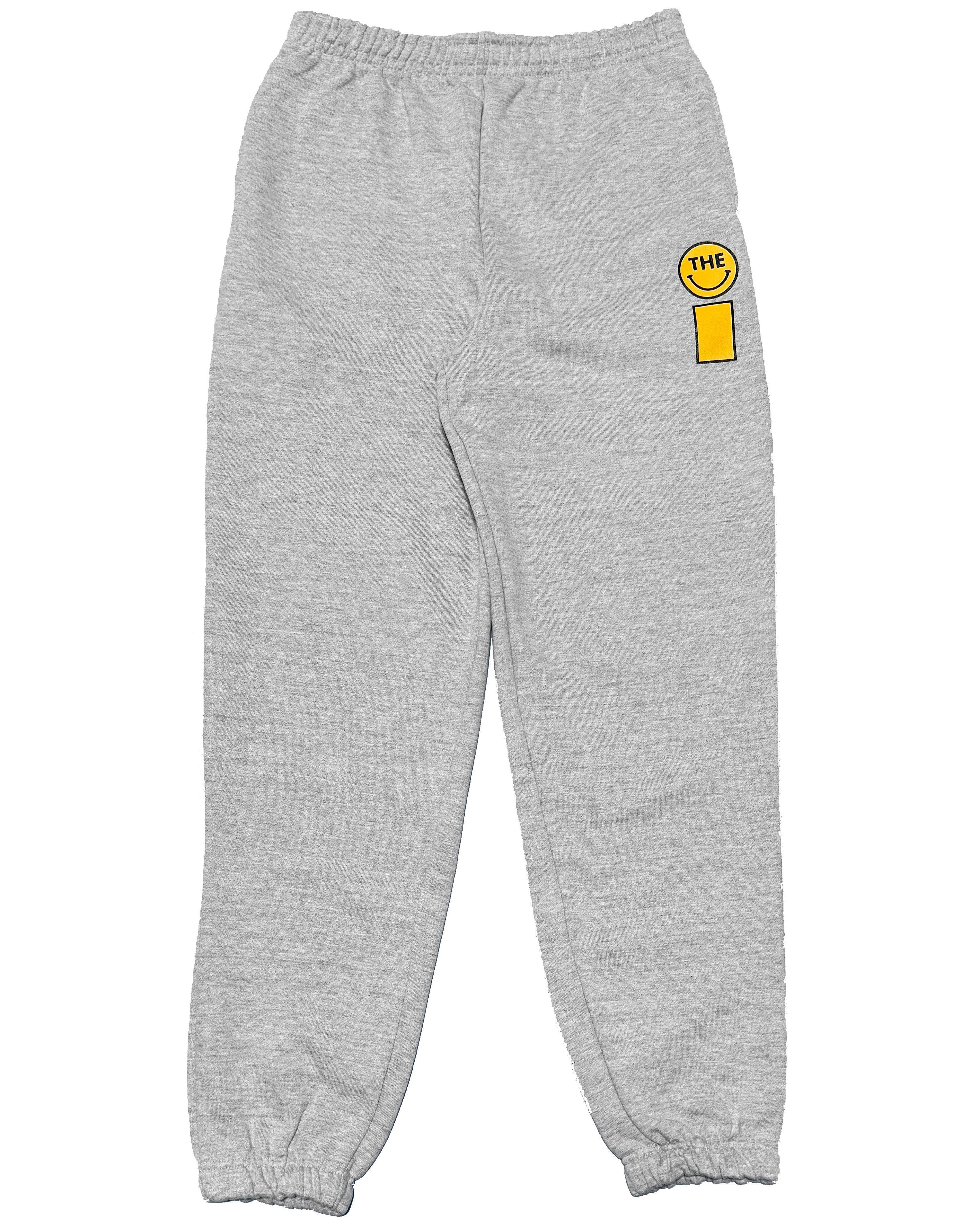 Smiley HW Sweat Hoodie & Pants Setup - Gray