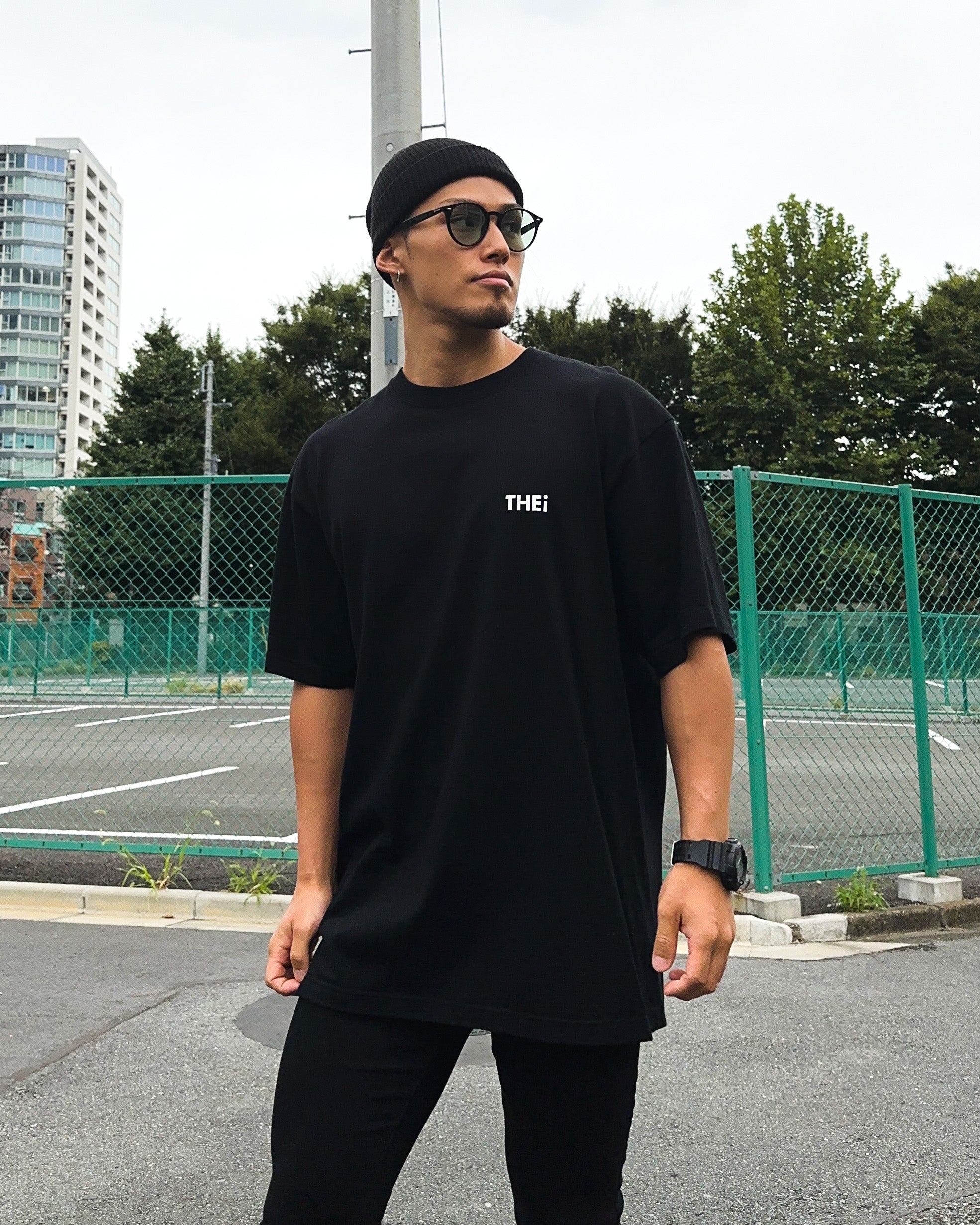 Basic One Point Tee - Black
