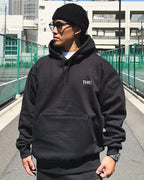 Basic One Point HW Sweat Hoodie & Pants Setup - Black
