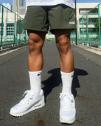 Basic One Point Versatile Shorts - Military Green