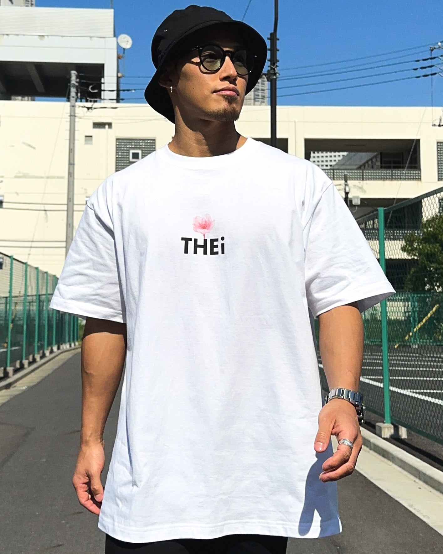 Sakura Tee - White