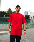 Basic One Point Tee - Red