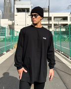 Basic One Point L/S Tee - Black