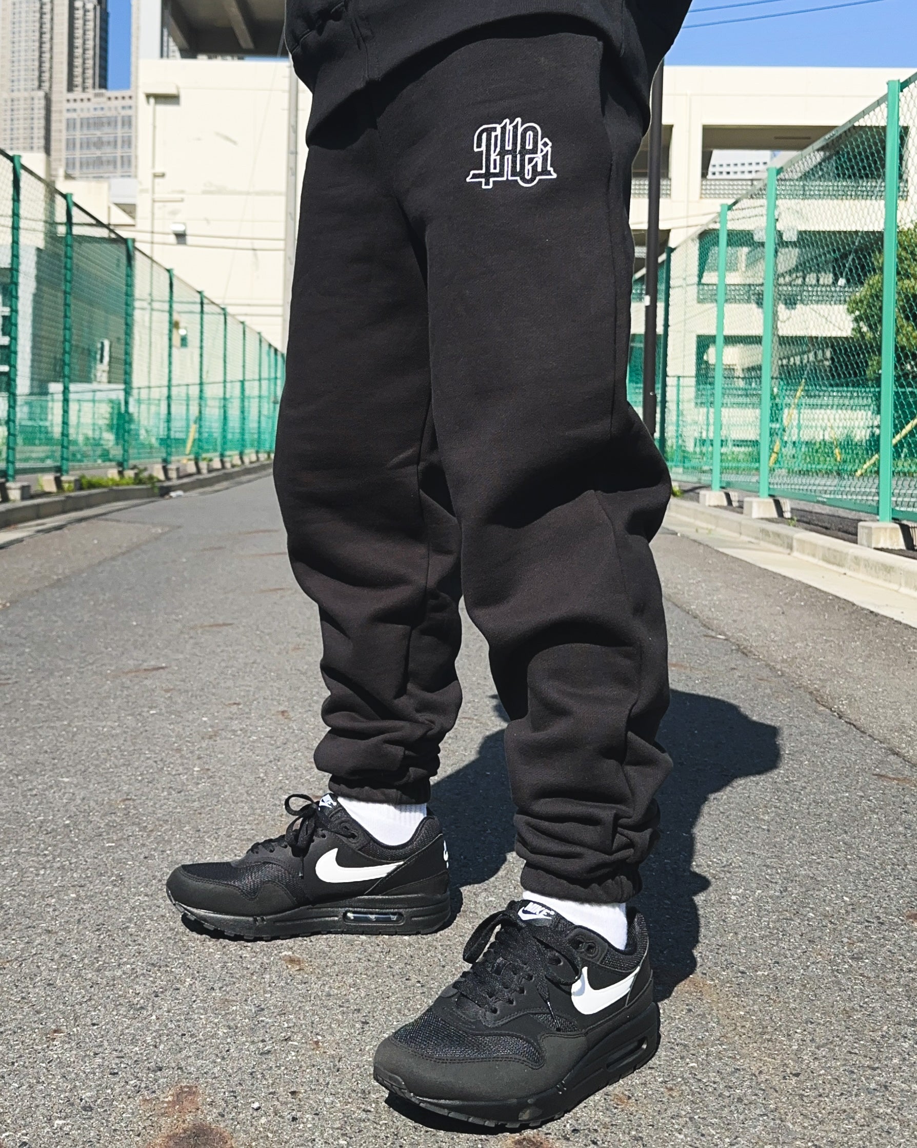 Arabic-Type2 HW Sweat Pants - Black