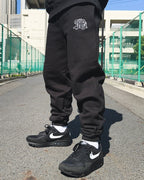 Arabic-Type2 HW Sweat Zip Hoodie & Pants Setup - Black
