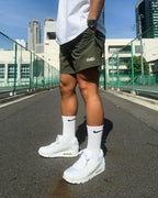 Basic One Point Versatile Shorts - Military Green