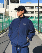 Basic One Point Nylon Track JKT & Pants Setup - Navy