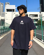 Sakura Tee - Navy