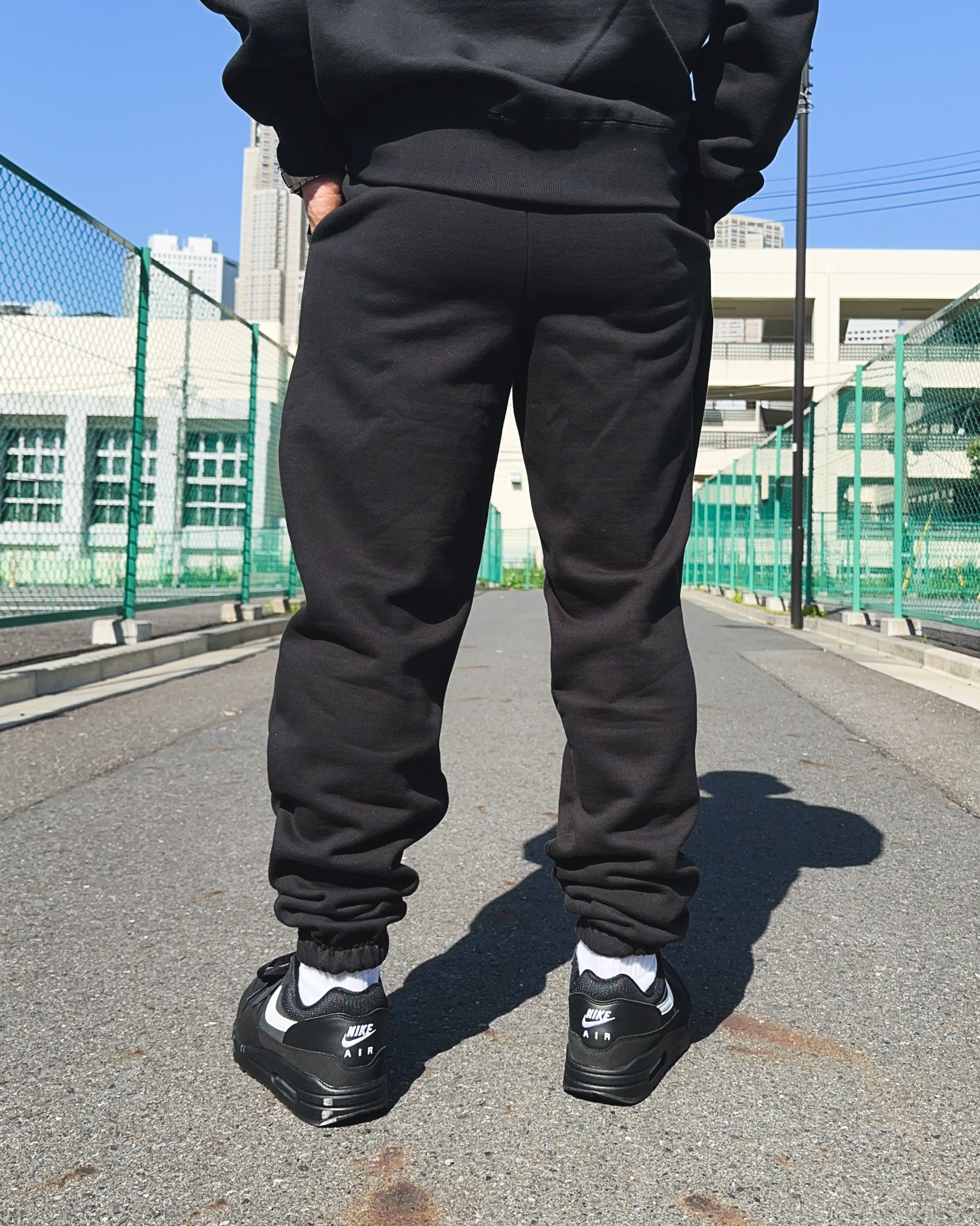 Arabic-Type2 HW Sweat Pants - Black