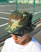 Basic One Point Bucket Hat - Camouflage