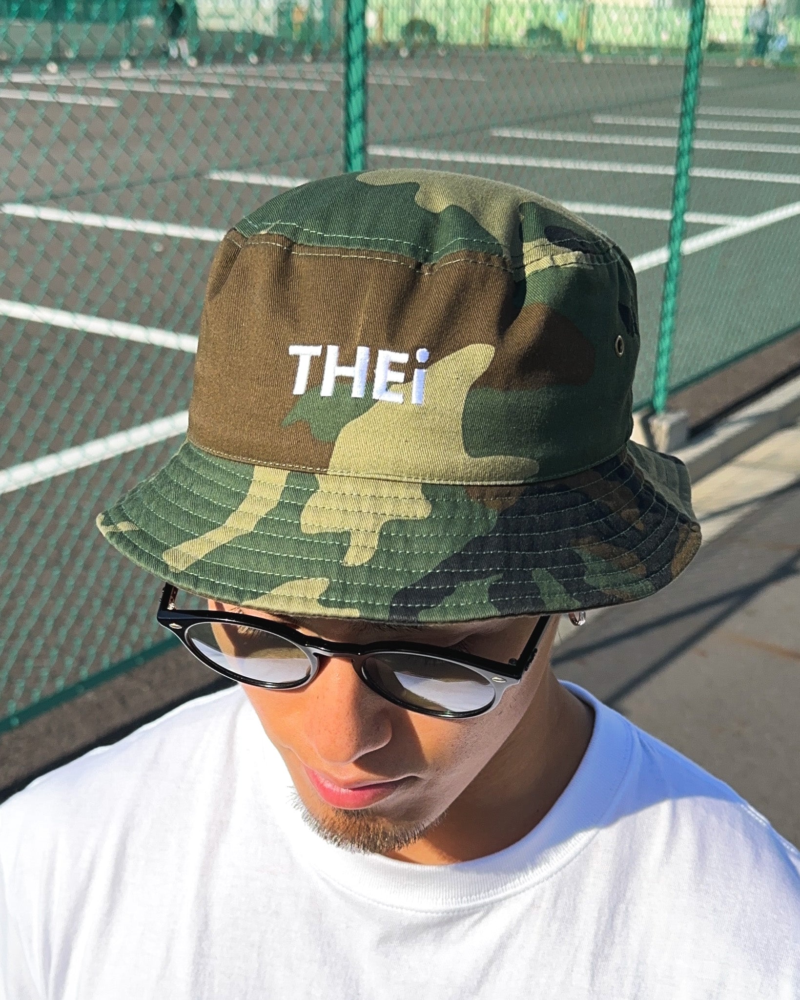 Basic One Point Bucket Hat - Camouflage