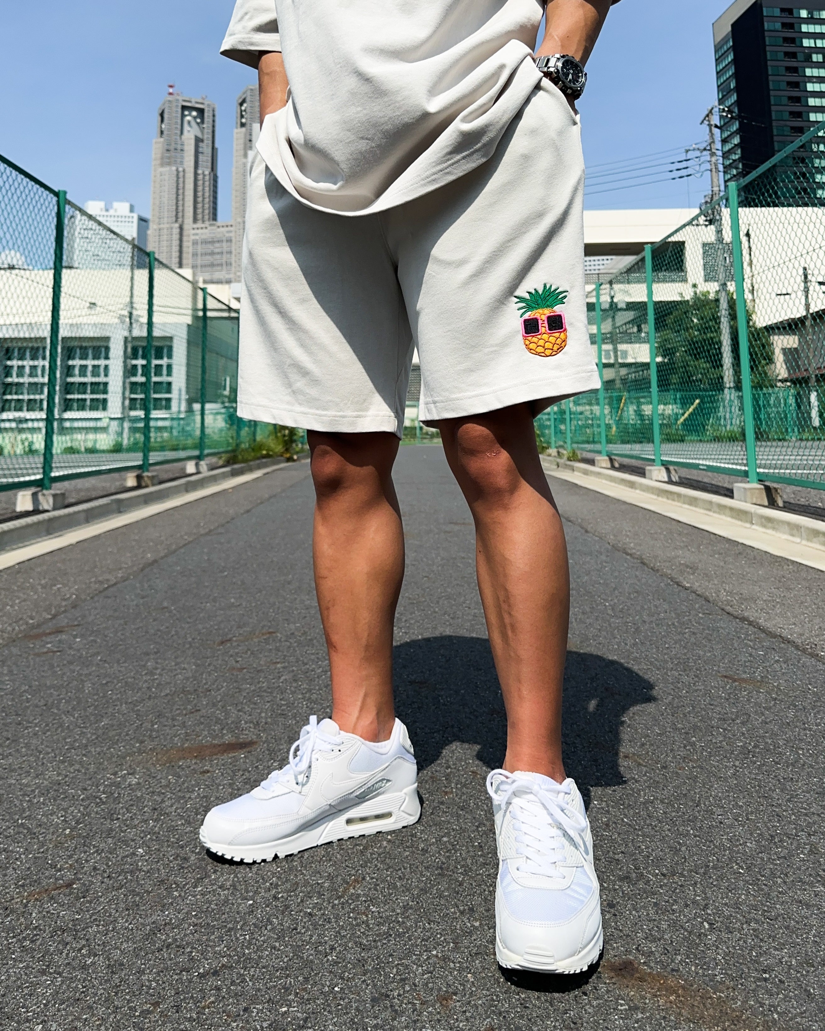 Pineapple HW Easy Shorts - Frost Gray