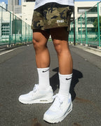 Basic One Point Versatile Shorts - Camouflage