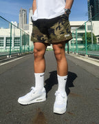 Basic One Point Versatile Shorts - Camouflage