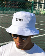 Basic One Point Bucket Hat - White