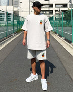 Pineapple HW Tee & Shorts Setup - Frost Gray