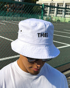 Basic One Point Bucket Hat - White