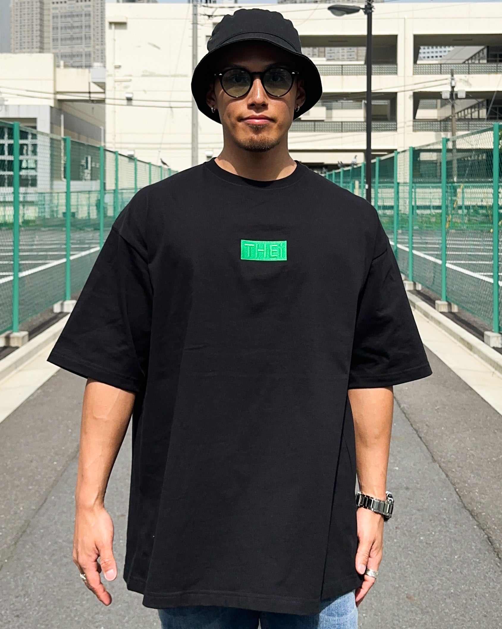Box-Type2 Big Tee - Black
