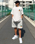 Pineapple HW Tee & Shorts Setup - Frost Gray