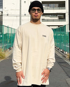 Basic One Point L/S Tee - Beige