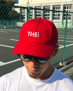 Basic One Point Low Cap - Red