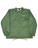 Basic One Point Nylon Coach JKT - Forest Green