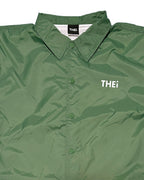 Basic One Point Nylon Coach JKT - Forest Green