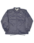 Basic One Point Nylon Coach JKT - Navy