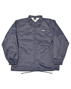 Basic One Point Nylon Coach JKT - Navy