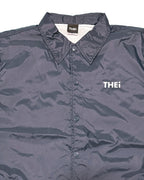 Basic One Point Nylon Coach JKT - Navy