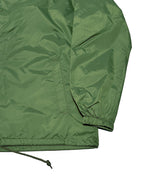 Basic One Point Nylon Coach JKT - Forest Green
