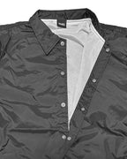 Basic One Point Nylon Coach JKT - Black