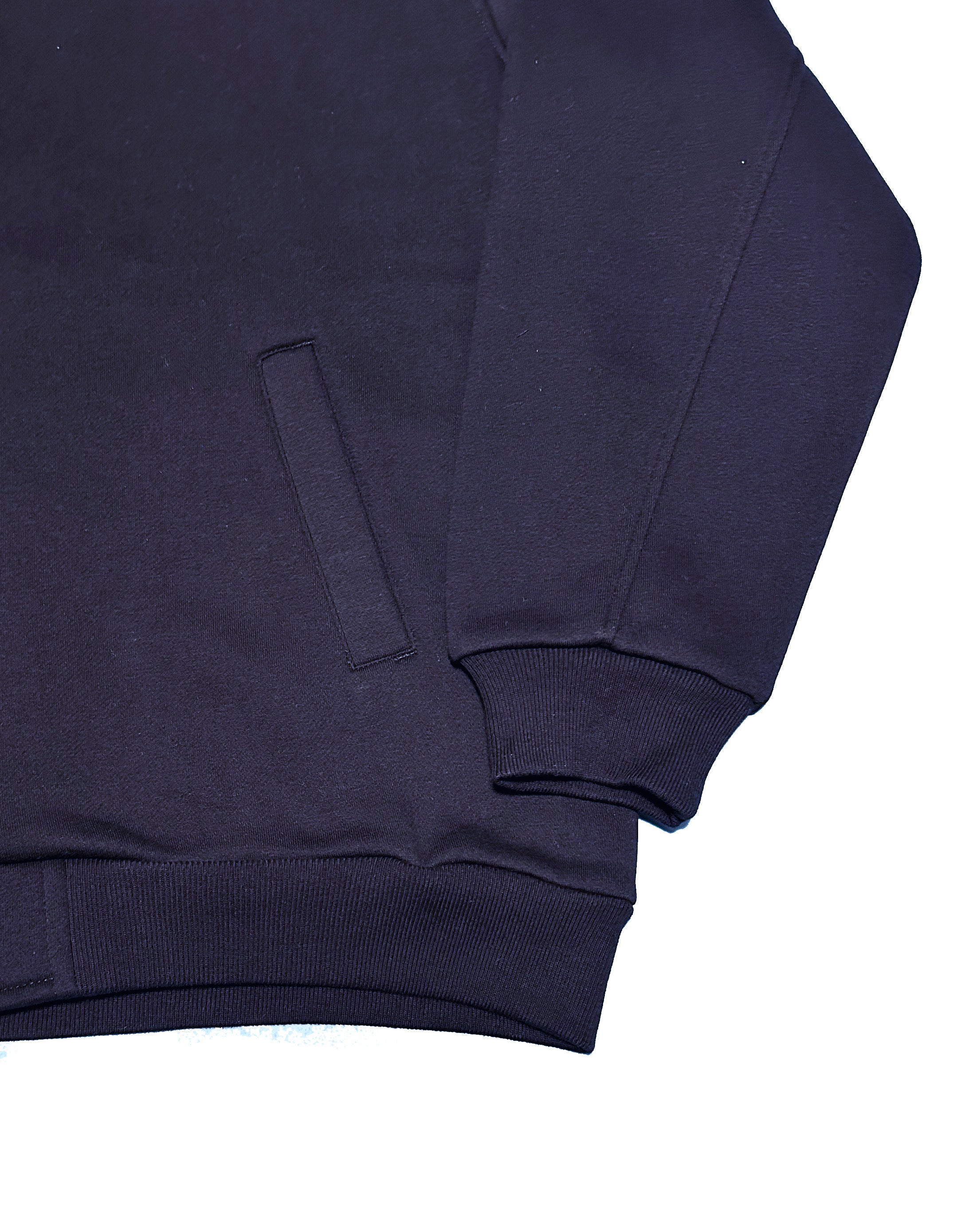 Basic One Point Sweat JKT - Navy