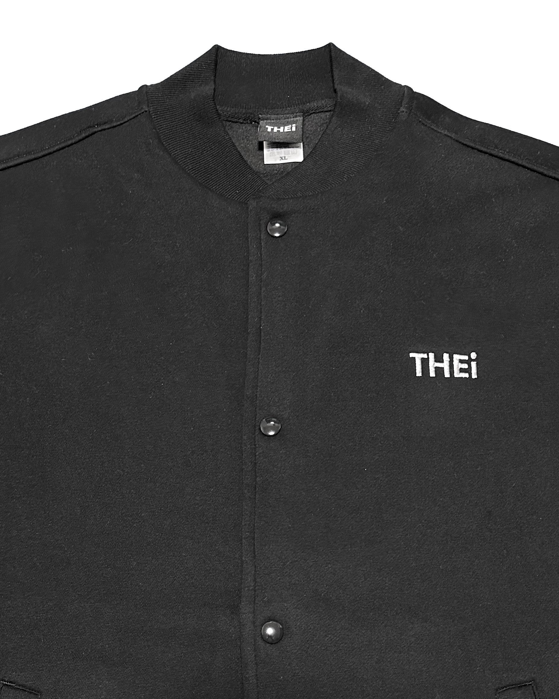 Basic One Point Sweat JKT - Black